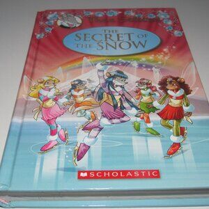 Thea Stilton THE SECRET OF THE SNOW Color Illustrated Scholastic Hardcover Book